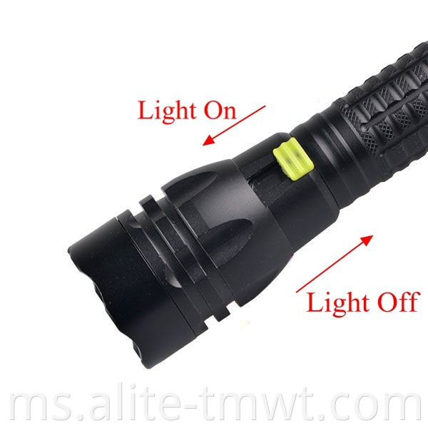 Super Bright UV LED Diving Lantern XML T6 oleh suis magnet LED cahaya bawah air